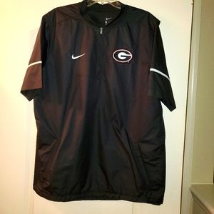Nike UGA Shirt Sleeve Coaches Jacket XL - Excellent Condition (No Flaws)